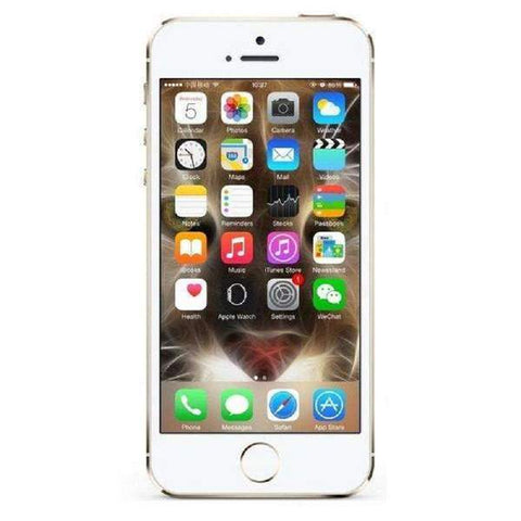 Refurbished Apple iPhone 5S in gold front view