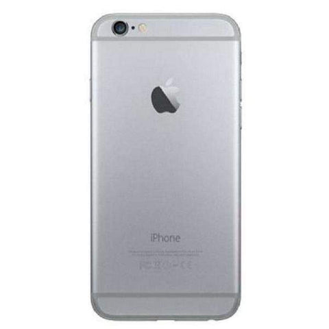 Refurbished Apple iPhone 6 Plus in space grey rear view