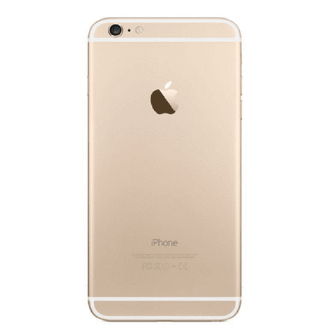 Refurbished Apple iPhone 6 in gold rear view