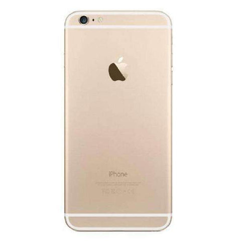 Refurbished Apple iPhone 6 Plus in gold rear view