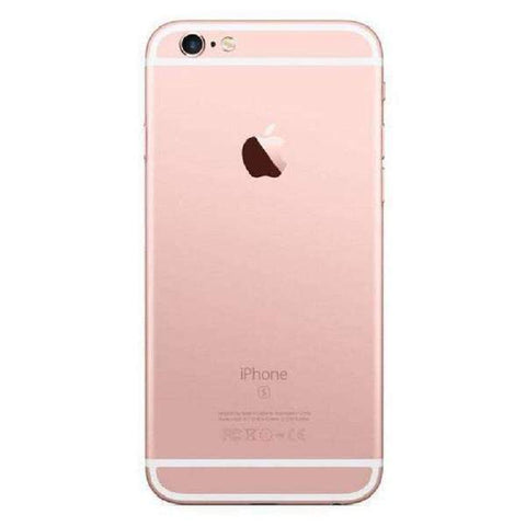 Refurbished Apple iPhone 6 Plus in rose gold rear view