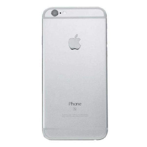 Refurbished Apple iPhone 6 Plus in silver rear view