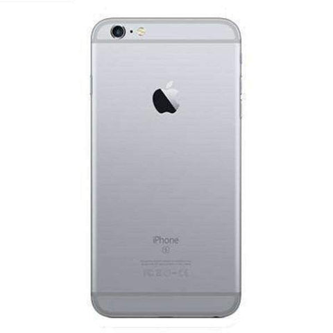 Refurbished Apple iPhone 6 Plus in space grey rear view