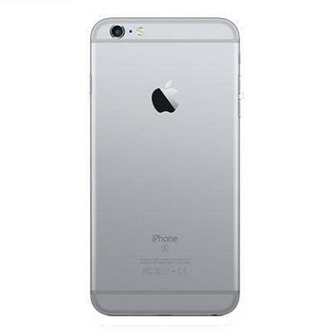 Refurbished Apple iPhone 6S in space grey rear view