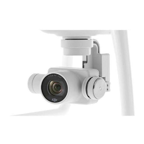 Refurbished DJI Phantom 4 camera in left side view