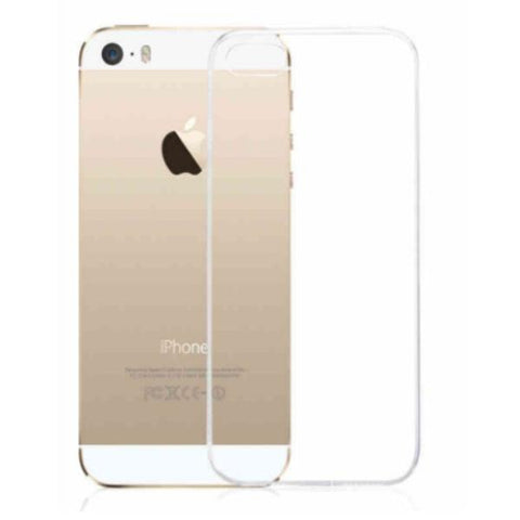 Transparent and thin silicon case for iPhone 5/5S/SE