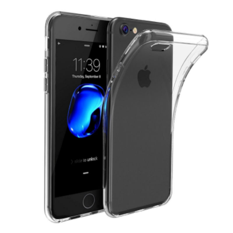 Transparent and thin silicon case for iPhone 7