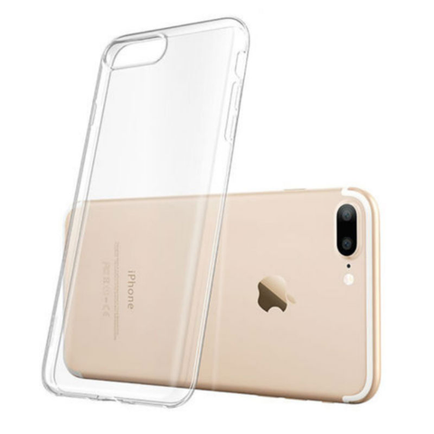 Transparent and thin silicon case for iPhone 7 Plus